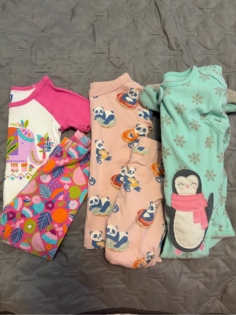 Carter's, Children’s Place kids 3-Pack Pajama Set